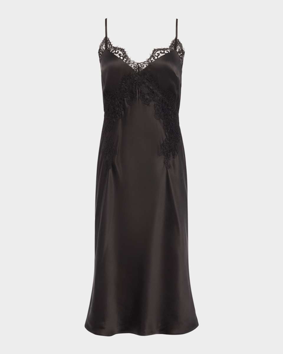 Song Lace Slip Midi Dress